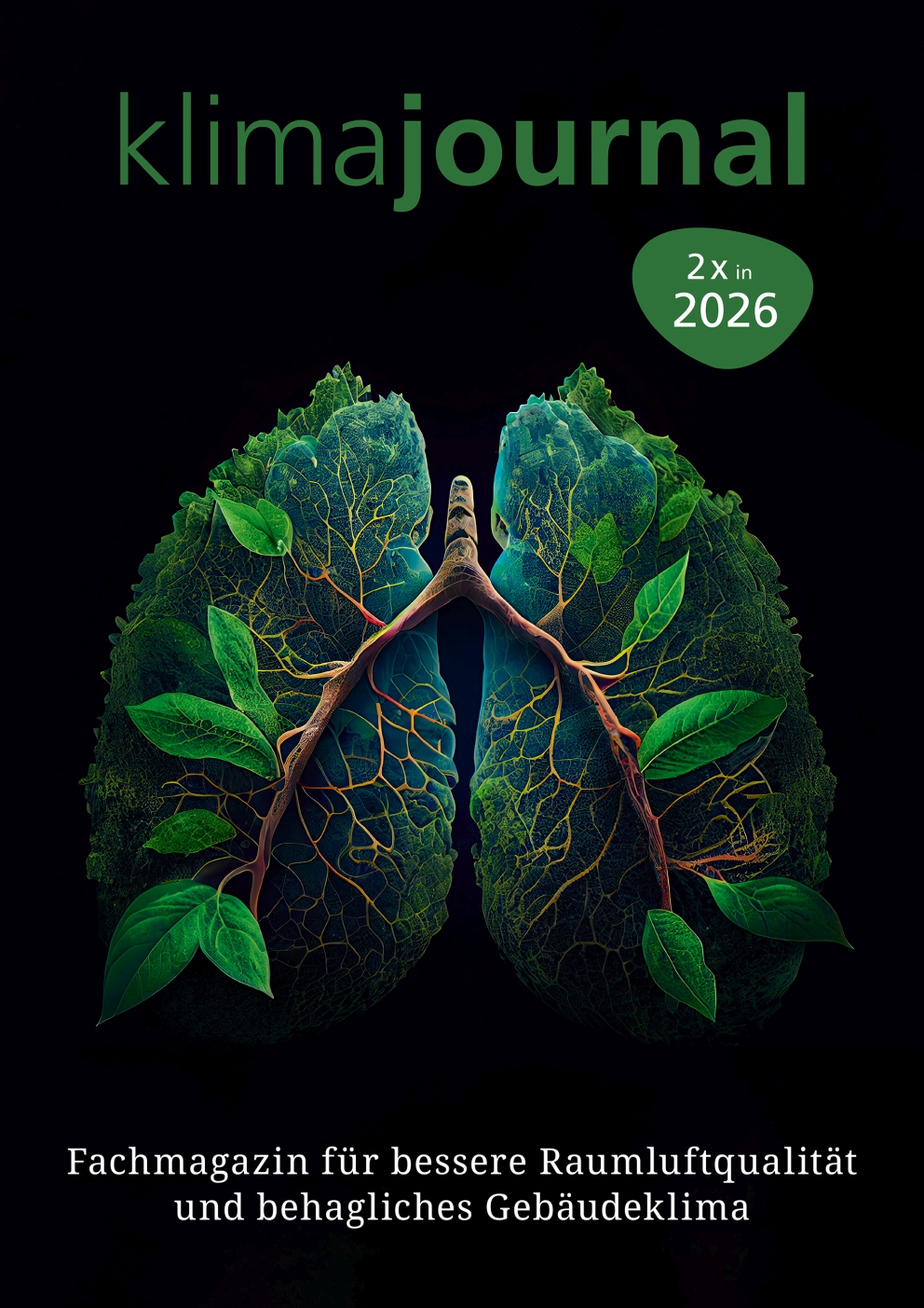 Beispielhaftes Titelbild der Zeitschrift KlimaJournal