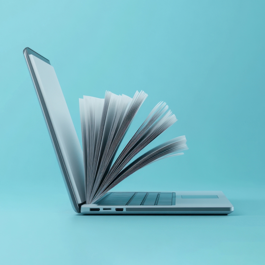 Notebook aus diesem erscheinen Seiten eines Buches