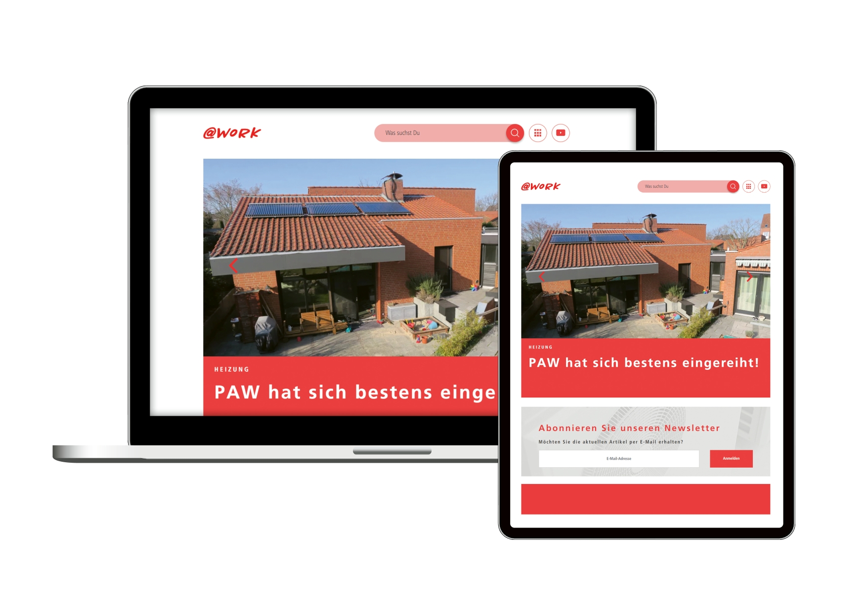 Bild Webseite @work 2020